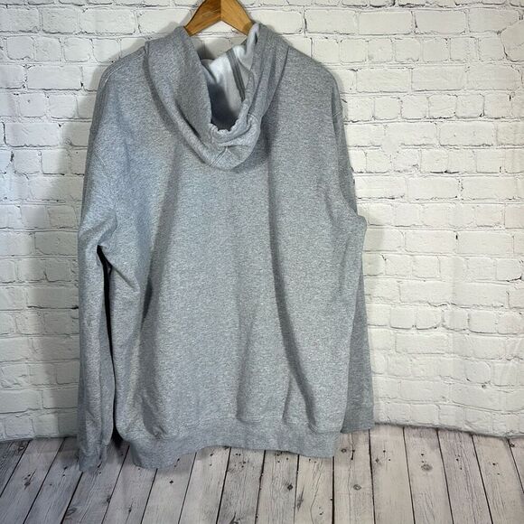 Carhartt Full Zip Hoodie Mens XL Gray Loose Fit Workwear Outdoor Casual TS0122-M - Picture 4 of 7